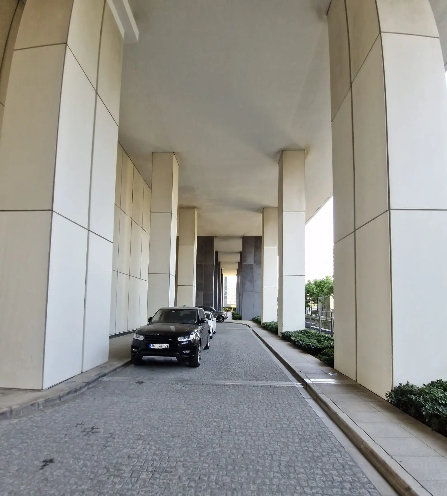 Building entrance